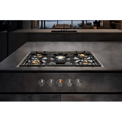 Gaggenau vg491215 table de cuisson à gaz 90 cm inox