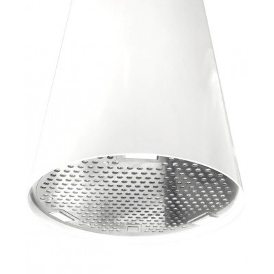Okap wyspowy Falmec Polar White Design 35 cm, stal biała