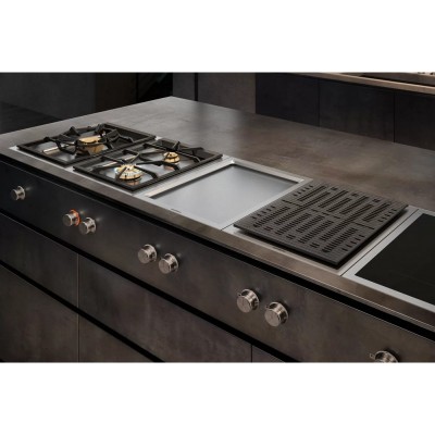 Gaggenau vp414115 piastra Teppan Yaki 38 cm acciaio inox