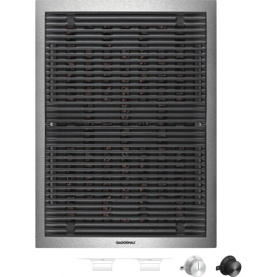 Gaggenau vr414115 parrilla eléctrica empotrable 38 cm acero inoxidable