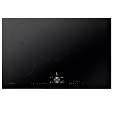 Gaggenau ci283103 Induktionskochfeld 80 cm, schwarzes Glas