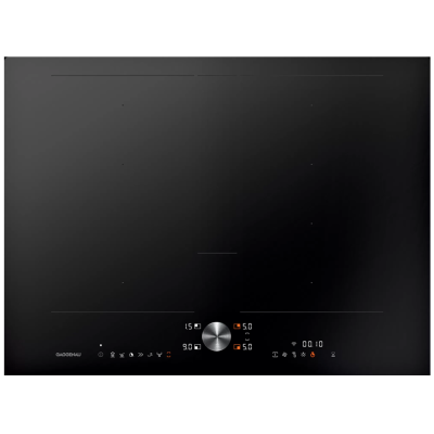 Gaggenau ci272103 70cm induction hob with black glass