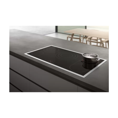 Gaggenau ce291111 90 cm electric hob with stainless steel frame