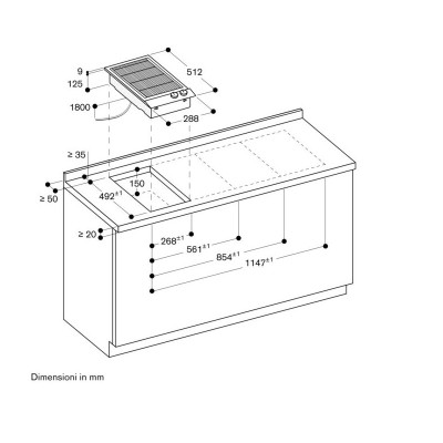 Gaggenau vr230120 Built-in electric grill 28 cm