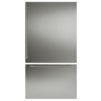 Gaggenau RA421910 front doors with stainless steel handles