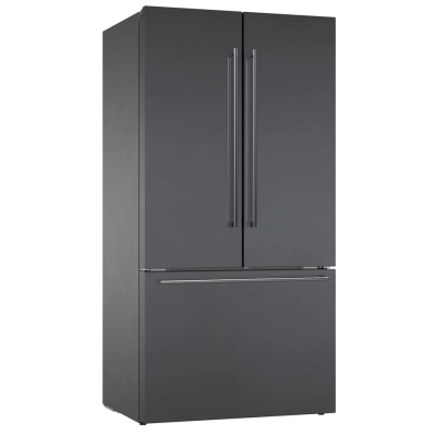 Gaggenau ry295350 freistehender Kühlschrank mit Gefrierfach 90 cm, schwarzer Stahl