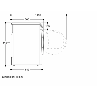 Suszarka wolnostojąca Gaggenau wt260165 9 kg, biała i czarna