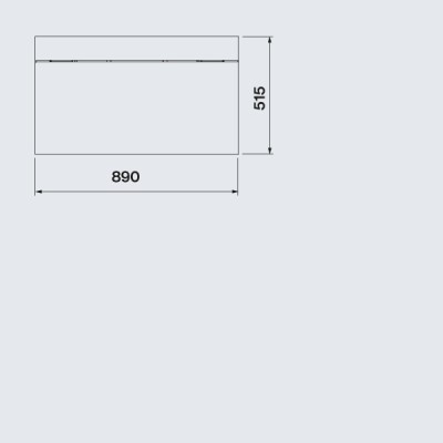 Falmec Brera induction hob with integrated hood 90 cm black glass ceramic