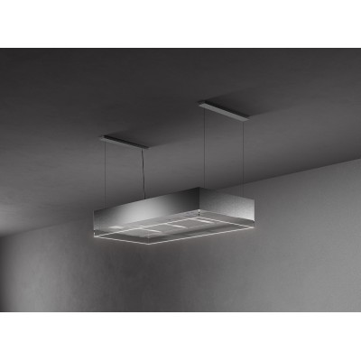 Falmec Vetra hotte îlot 120 cm acier inoxydable