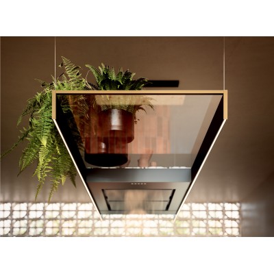 Falmec Light island hood 180 cm bronze