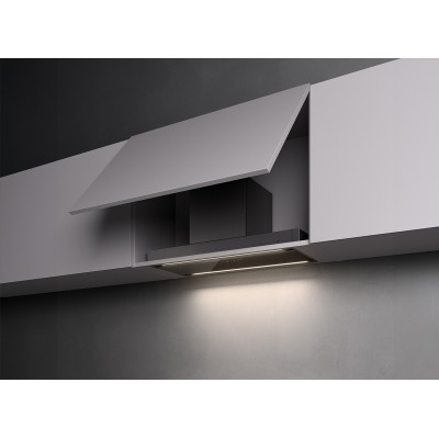 Falmec Parallel built-in hood under cabinet 76 cm black