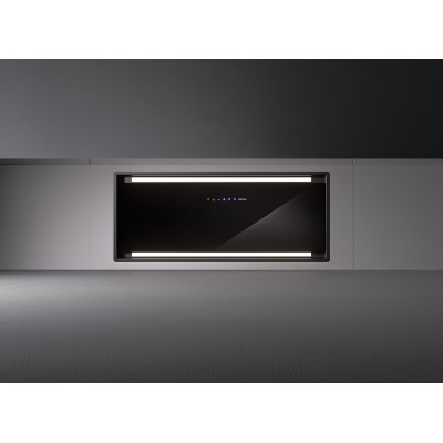 Falmec Parallel built-in hood under cabinet 76 cm black