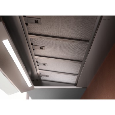 Falmec Virgola Touch built-in hood under cabinet 71 cm stainless steel