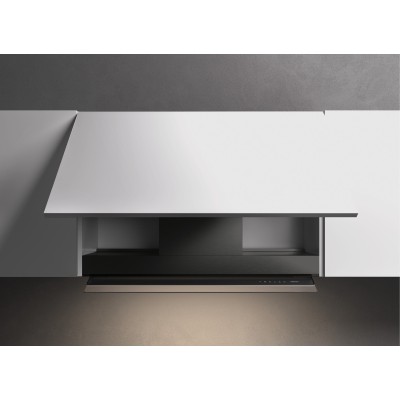 Falmec Virgola Touch Einbau-Unterschrankhaube 86 cm schwarz