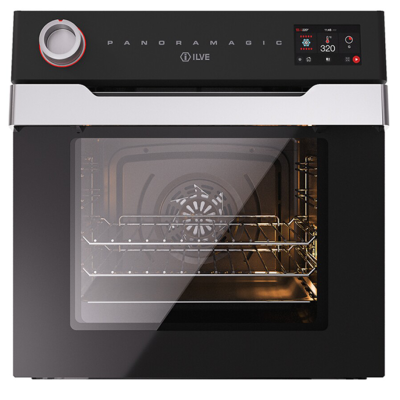 Ilve ov60pmt3-mk Panoramagic built-in multifunction oven 60 cm matt black