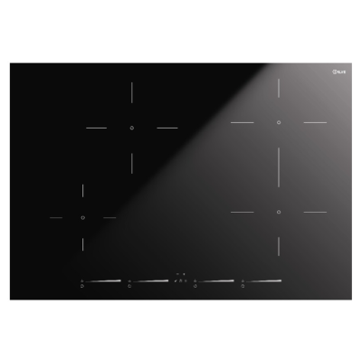 Ilve hcbi754tc Table de cuisson à induction 75 cm vitrocéramique noire - Professional Plus