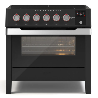 Ilve pm09-mk induction countertop kitchen 90 cm black - Panoramagic