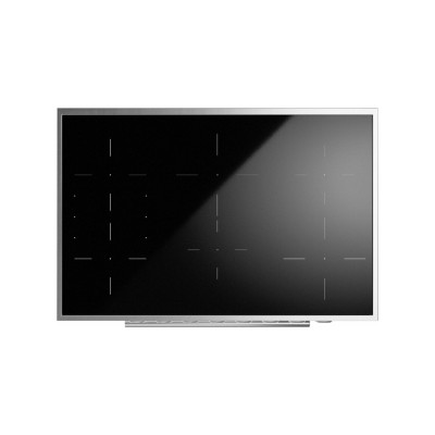 Cuisinière à induction de comptoir Ilve p09w avec hotte en acier inoxydable de 90 cm