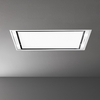 Falmec stella cappa soffitto 90 cm acciaio bianco csmi90.e0