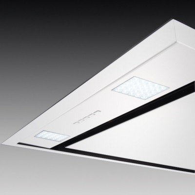 Falmec stella cappa soffitto 90 cm acciaio bianco csmi90.e0