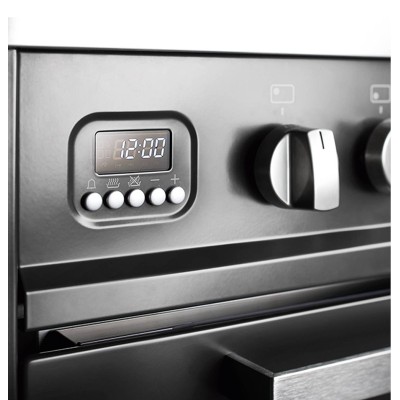 Ilve L06 Gaskocher für die Arbeitsplatte + 60 cm Graphithaube