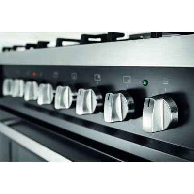 Ilve l09 cucina a gas da appoggio con cappa 90 cm grafite - Pro line