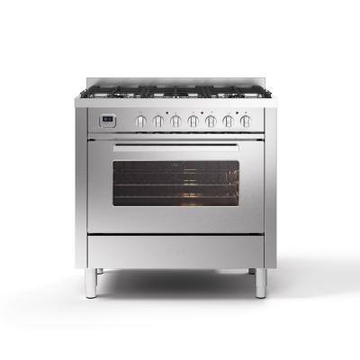 Ilve l09 cucina a gas da appoggio 90 cm inox - Pro line