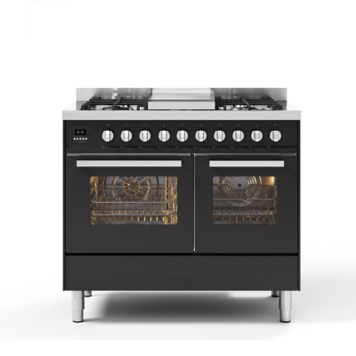 Ilve ld10 gas cooker 100 cm graphite mat - Pro line