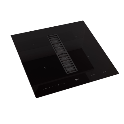 Placa de inducción Airforce Aspira Centrale baby Essence con campana integrada 60 cm
