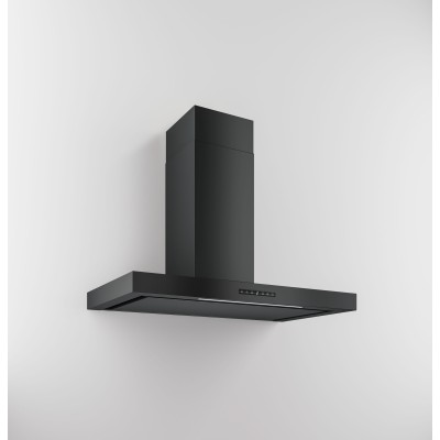 Campana de pared Airforce Shape 60 cm negra