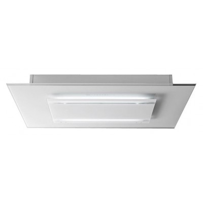 Falmec aura ceiling hood 120 cm white glass caei20.e0