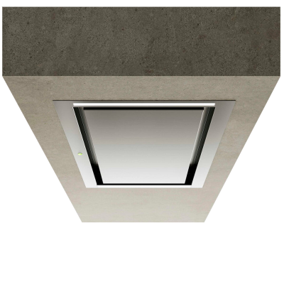 Airforce Compact Up built-in hood false ceiling 83 cm stainless steel