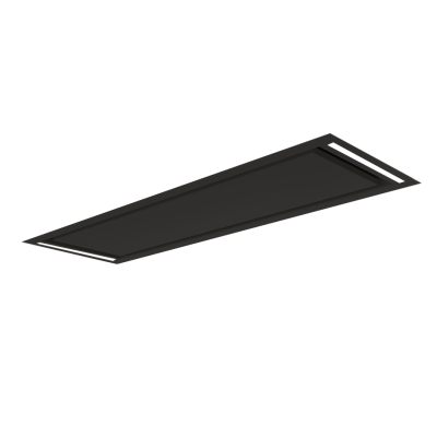 Airforce Compact Up cappa incasso controsoffitto 83 cm nero