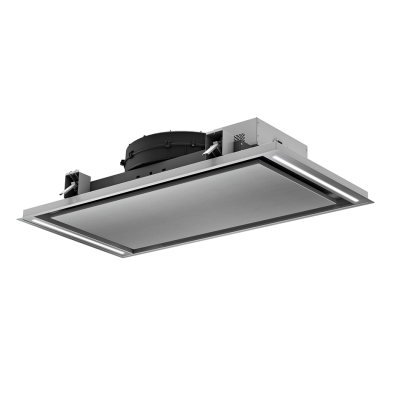 Airforce Silhouette Easy Up cappa incasso a soffitto 100 cm acciaio inox