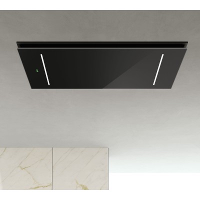 Airforce F207 Easy Up cappa incasso a soffitto 100 cm nero