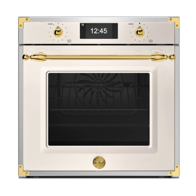 Bertazzoni f6011hervptag built-in steam oven 60 cm ivory - gold