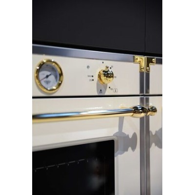 Bertazzoni f6011hervptag built-in steam oven 60 cm ivory - gold