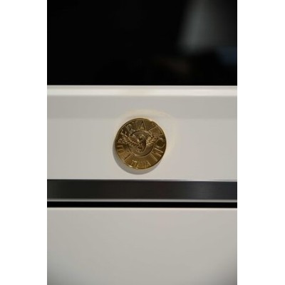 Bertazzoni F605HERGKAG Heritage Wbudowany piekarnik gazowy, 60 cm, kość słoniowa/złoty