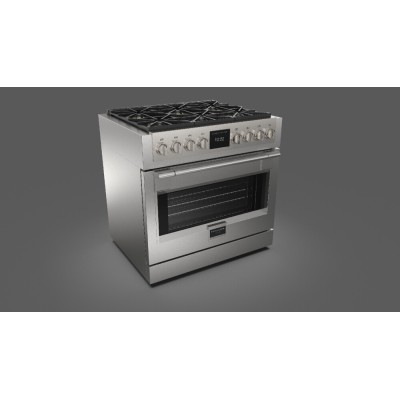 Fulgor fsrc 3606 p mg mk 2f x cuisinière à gaz à poser en acier inoxydable 91 cm