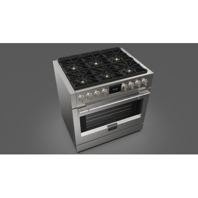 Fulgor fsrc 3606 p mg mk 2f x cuisinière à gaz à poser en acier inoxydable 91 cm