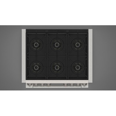 Fulgor fsrc 3606 p mg mk 2f x cuisinière à gaz à poser en acier inoxydable 91 cm