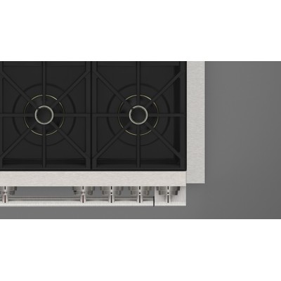 Fulgor fsrc 3606 p mg mk 2f x 91 cm stainless steel countertop gas cooker