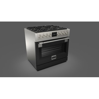 Fulgor fsrc 3606 p mg mk 2f mbk cuisinière à gaz à poser 91 cm noir