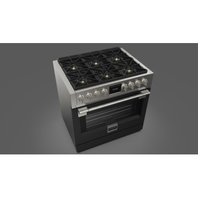 Fulgor fsrc 3606 p mg mk 2f mbk countertop gas cooker 91 cm black