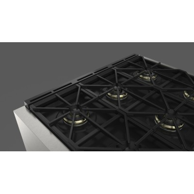 Fulgor fsrc 3606 p mg mk 2f mbk countertop gas cooker 91 cm black