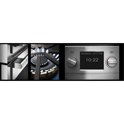 Fulgor fsrc 3606 p mg mk 2f mbk cuisinière à gaz à poser 91 cm noir