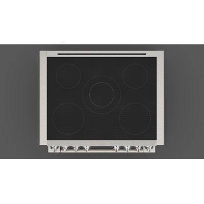 Fulgor fsrc 3605 p mi mk 2f mbk cuisinière à induction à poser 91 cm noir