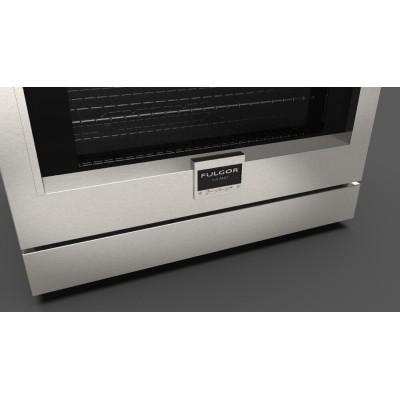 Fulgor fsrc 9005 p mi mk 2f x 90 cm Edelstahl-Arbeitsplatten-Induktionsherd