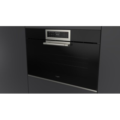 Fulgor fclo 9615 tem 2f bk einbaubackofen 90 cm schwarzes glas