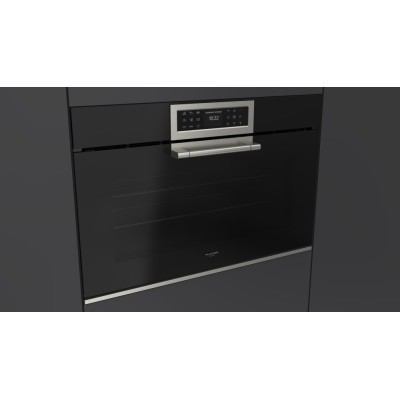 Fulgor fclo 9615 tem 2f bk horno empotrable 90 cm cristal negro